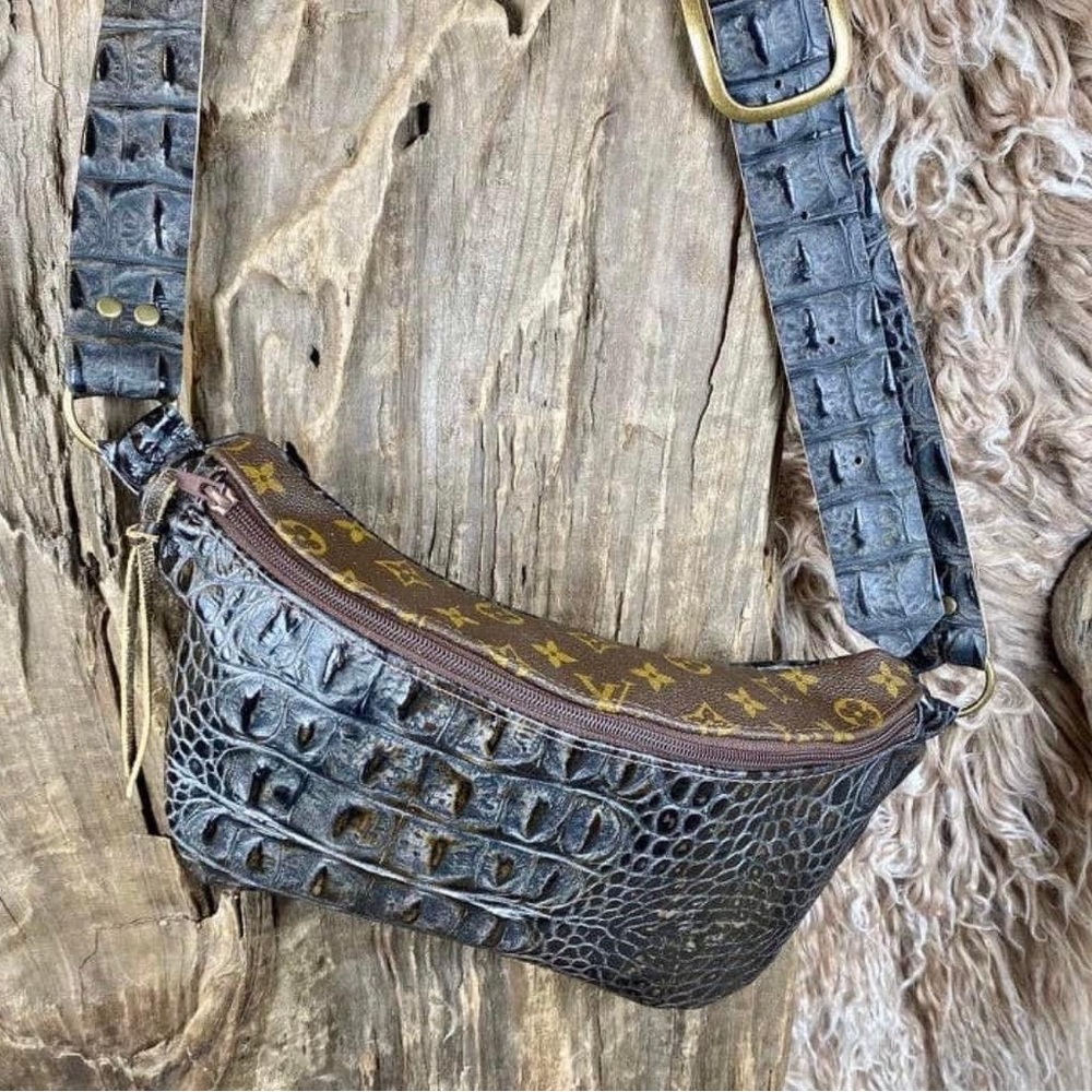 LV Repurposed Bumbag